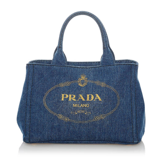 Prada Canapa Logo Tote Style 7 - Rovelle Bags
