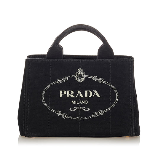 Prada Canapa Logo Handbag Style 8 - Rovelle Bags