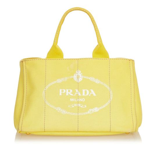 Prada Canapa Logo Handbag Style 10 - Rovelle Bags