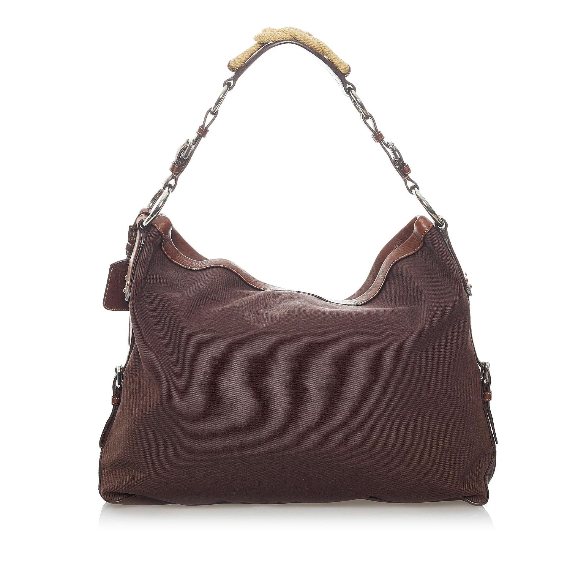 Prada Canapa Logo Nylon Shoulder Bag - Rovelle Bags
