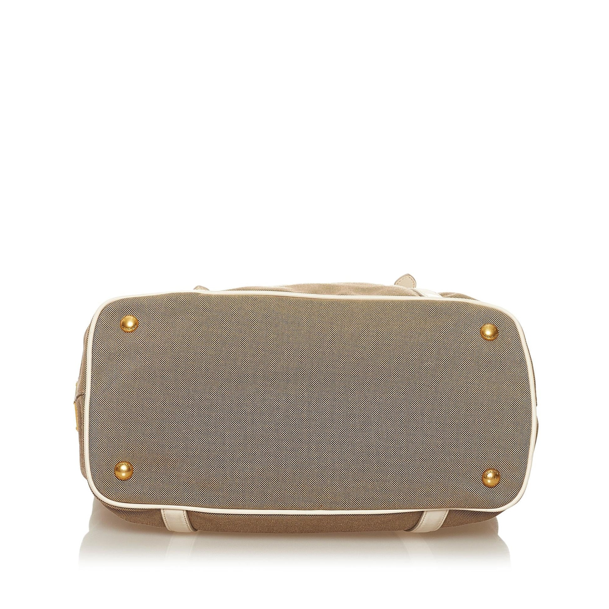 Prada Canapa Logo Satchel Style 31 - Rovelle Bags