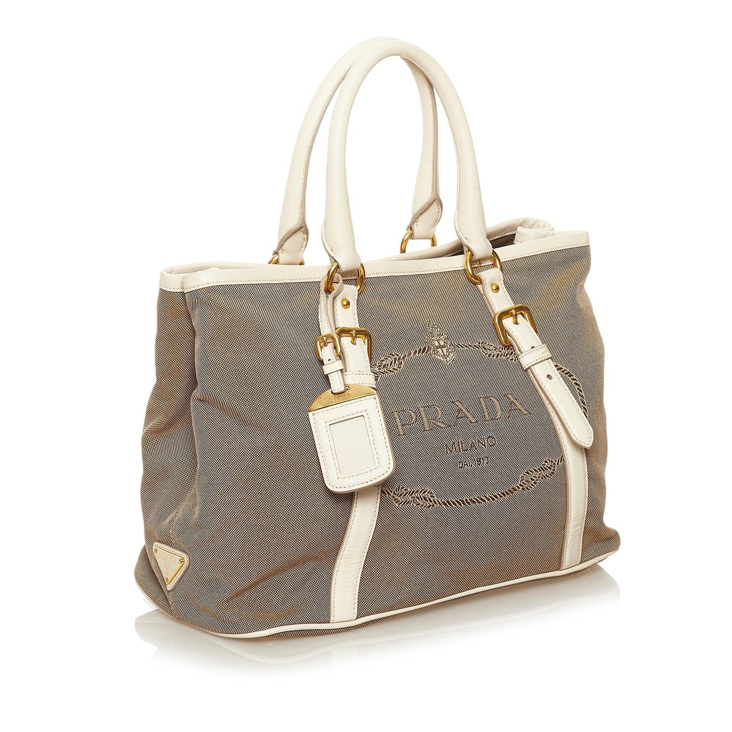 Prada Canapa Logo Satchel Style 31 - Rovelle Bags