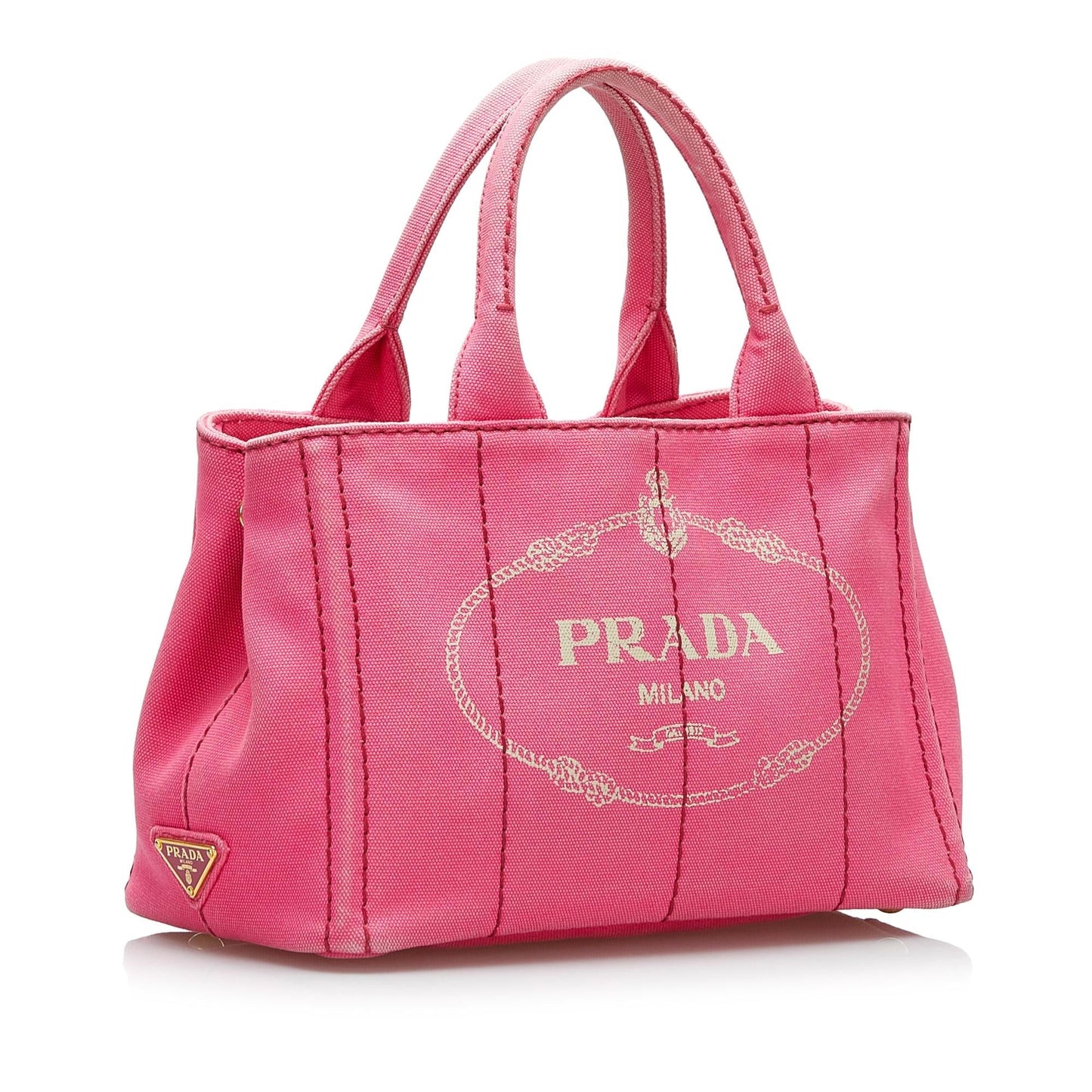 Prada Canapa Logo Satchel Style 19 - Rovelle Bags
