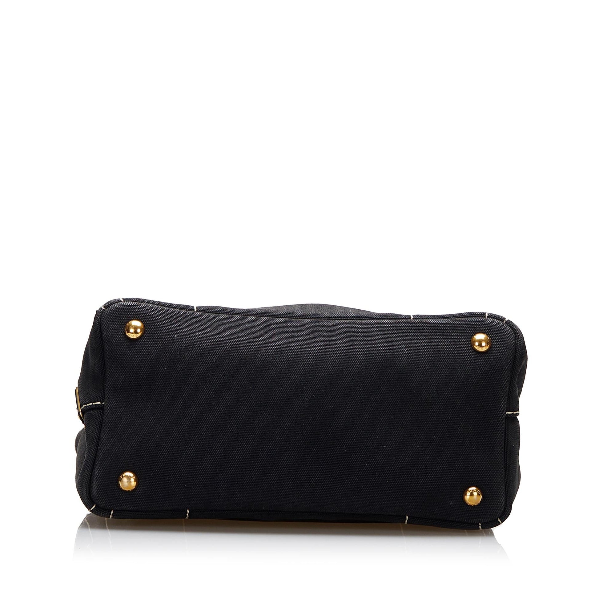 Prada Canapa Logo Satchel Style 16 - Rovelle Bags