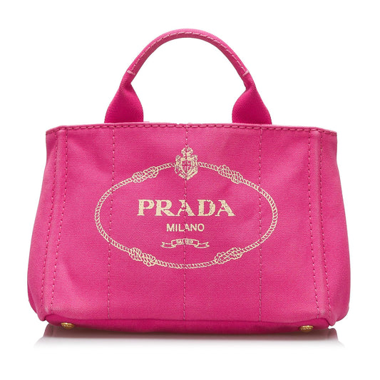 Prada Canapa Logo Satchel Style 10 - Rovelle Bags