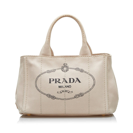 Prada Canapa Logo Satchel Style 9 - Rovelle Bags