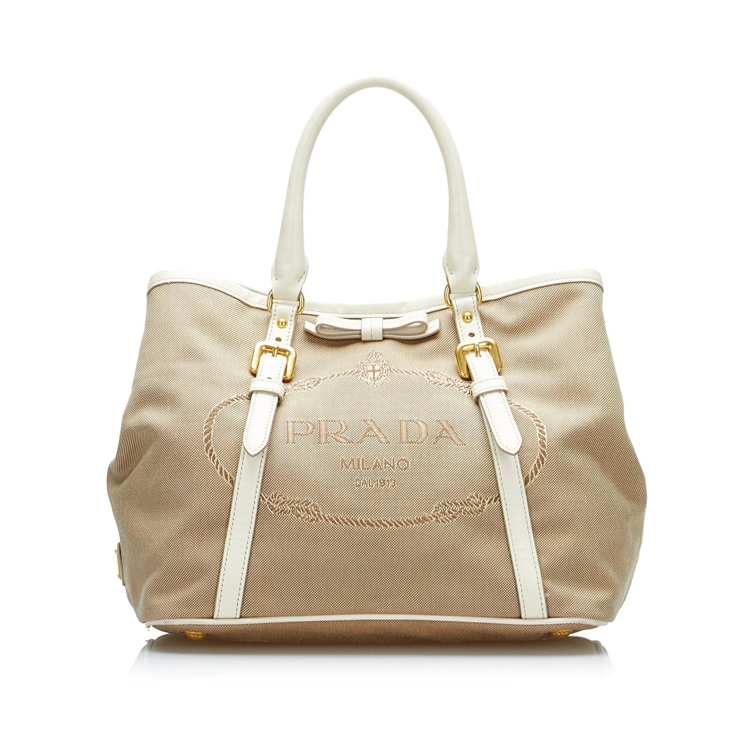 Prada Canapa Logo Satchel Style 8 - Rovelle Bags