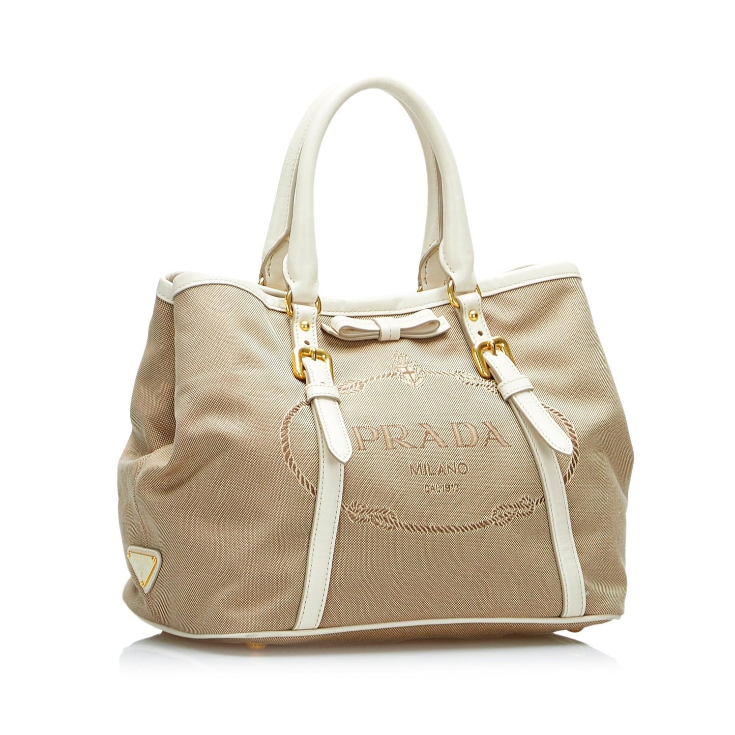 Prada Canapa Logo Satchel Style 8 - Rovelle Bags