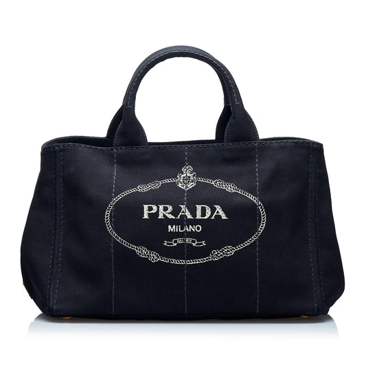 Prada Canapa Logo Satchel Style 7 - Rovelle Bags