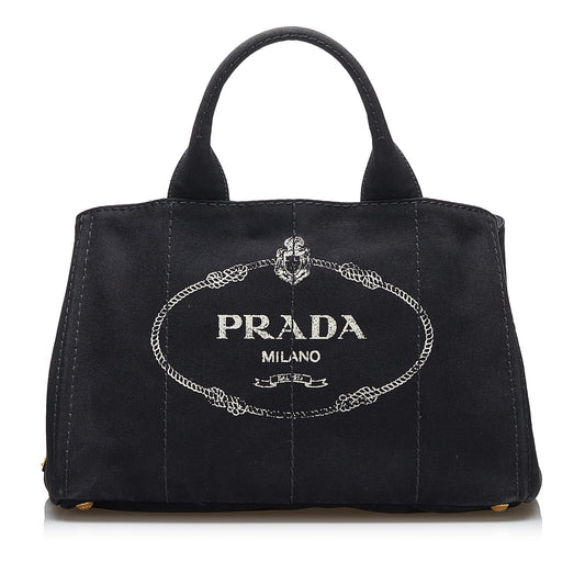 Prada Canapa Logo Satchel Style 5 - Rovelle Bags