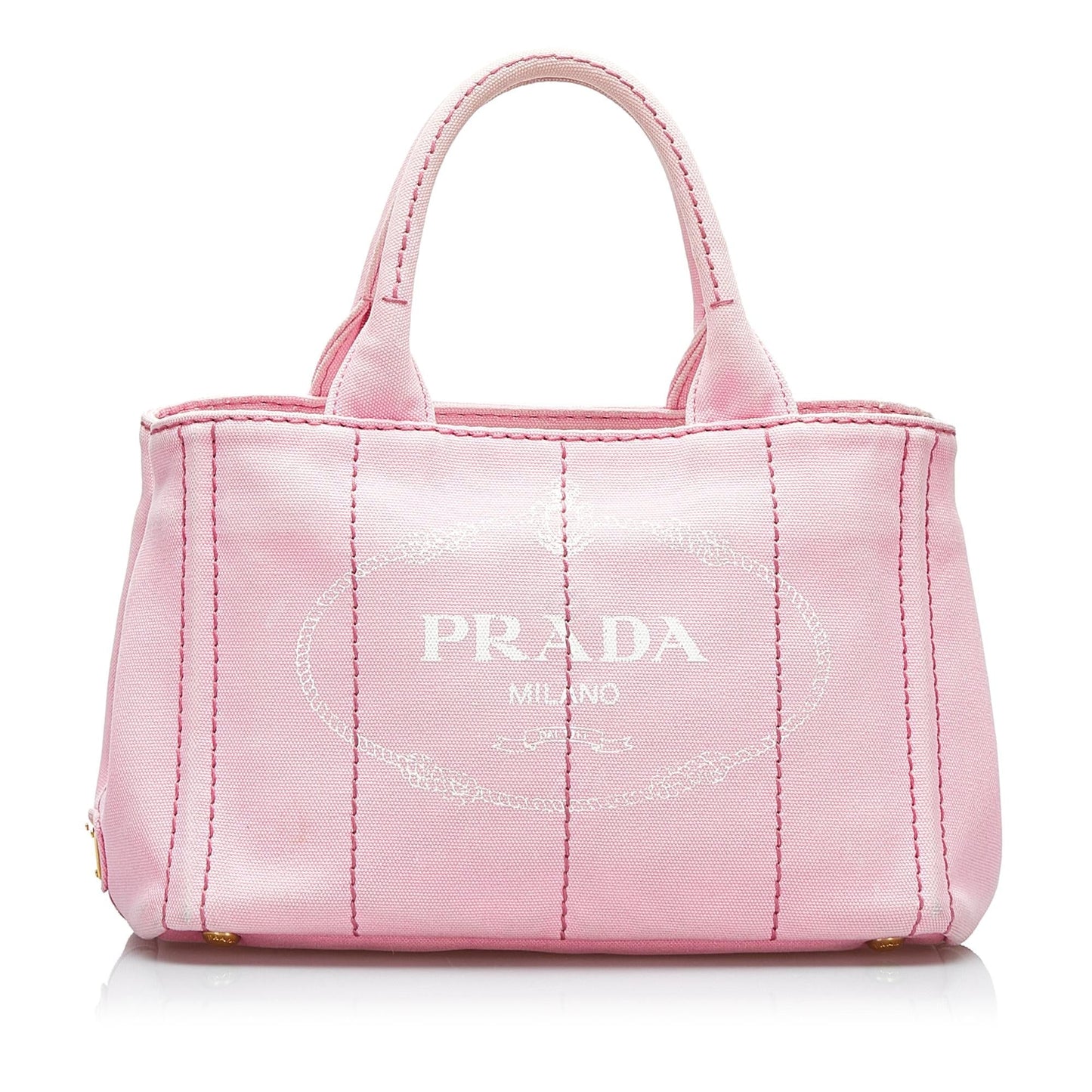 Prada Canapa Logo Satchel Style 4 - Rovelle Bags