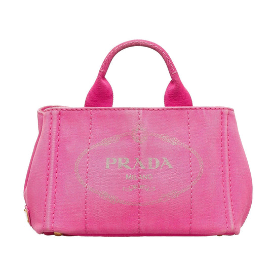 Prada Canapa Logo Satchel Style 3 - Rovelle Bags