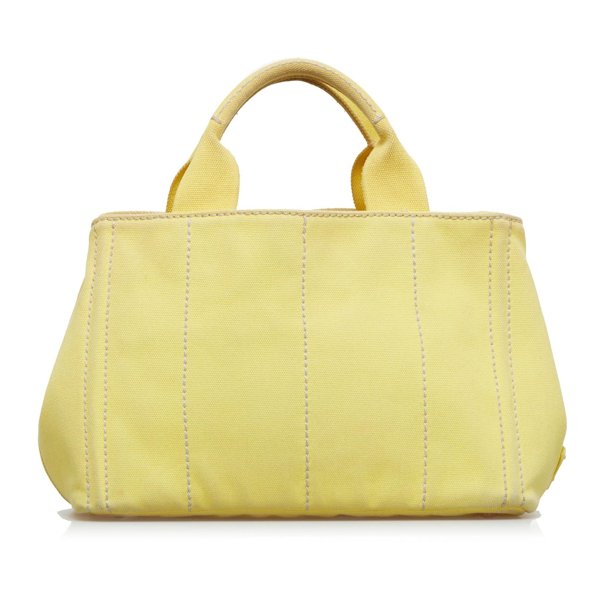 Prada Canapa Logo Satchel - Rovelle Bags