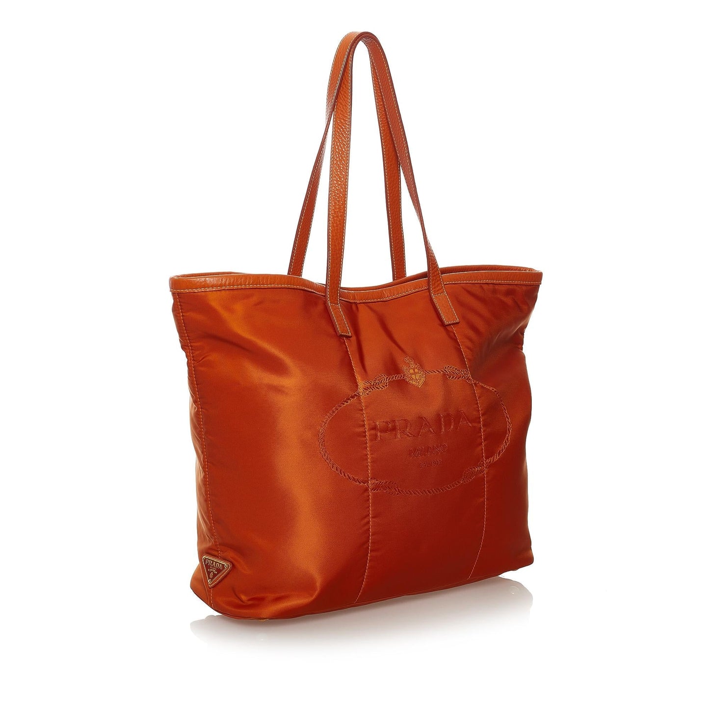 Prada Canapa Logo Tessuto Tote Bag - Rovelle Bags