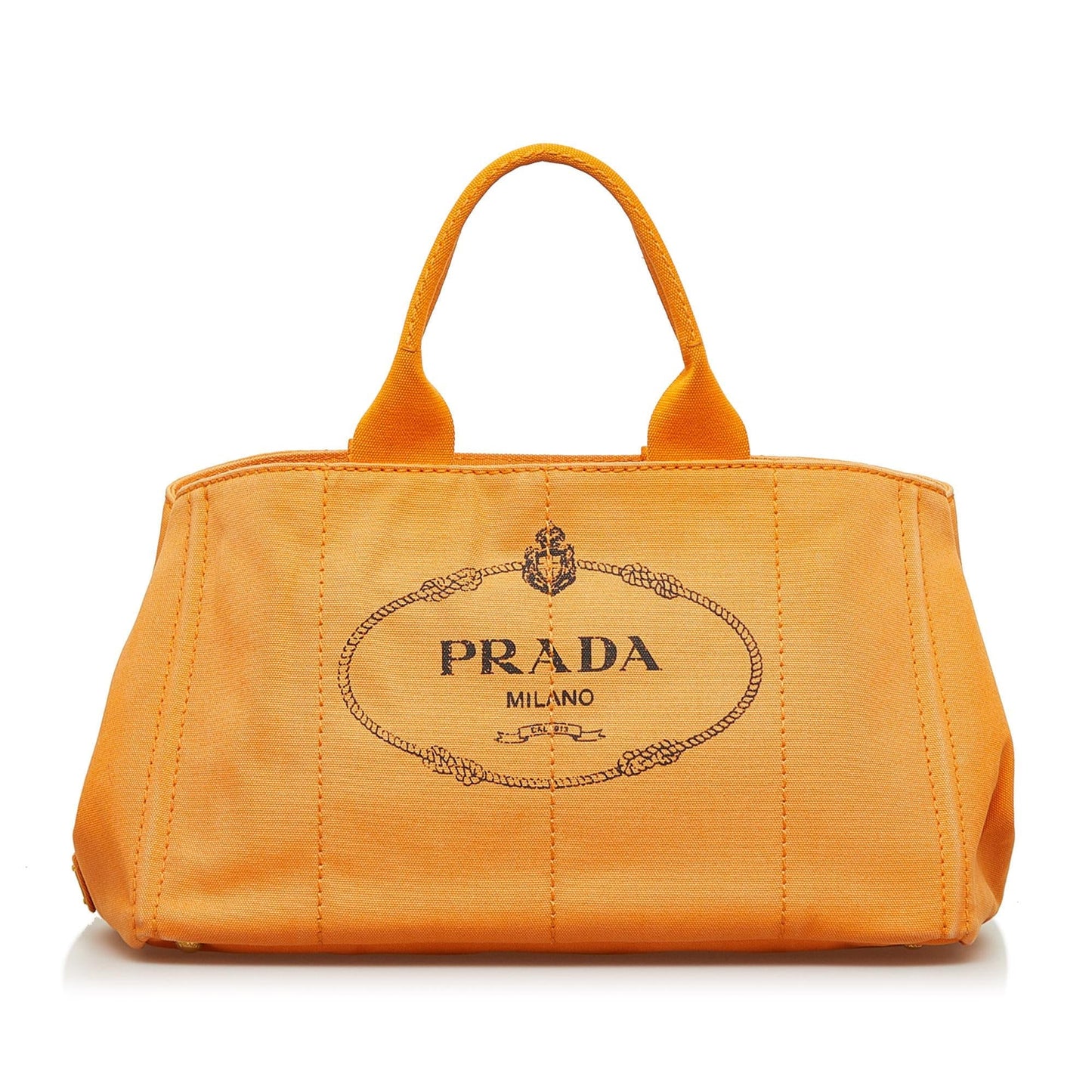 Prada Canapa Logo Tote Handbag - Rovelle Bags