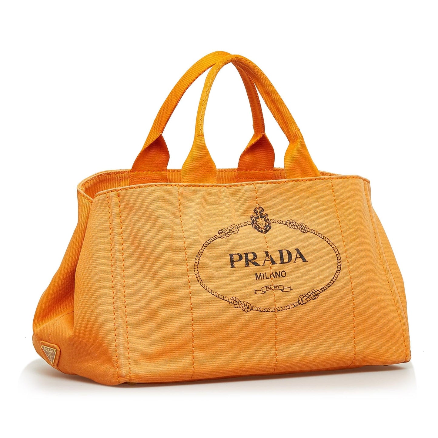 Prada Canapa Logo Tote Handbag - Rovelle Bags