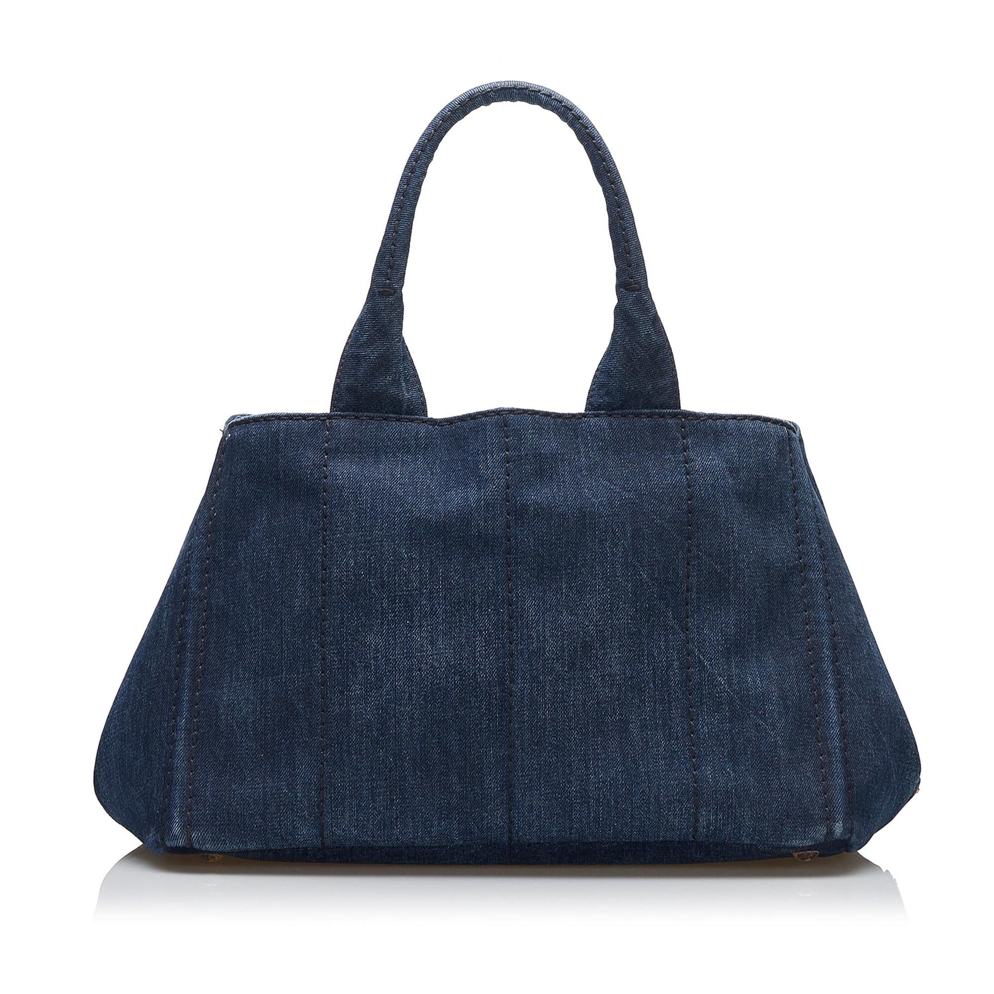 Prada Canapa Logo Tote Style 2 - Rovelle Bags