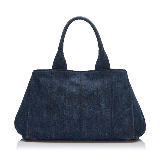 Prada Canapa Logo Tote Style 2 - Rovelle Bags