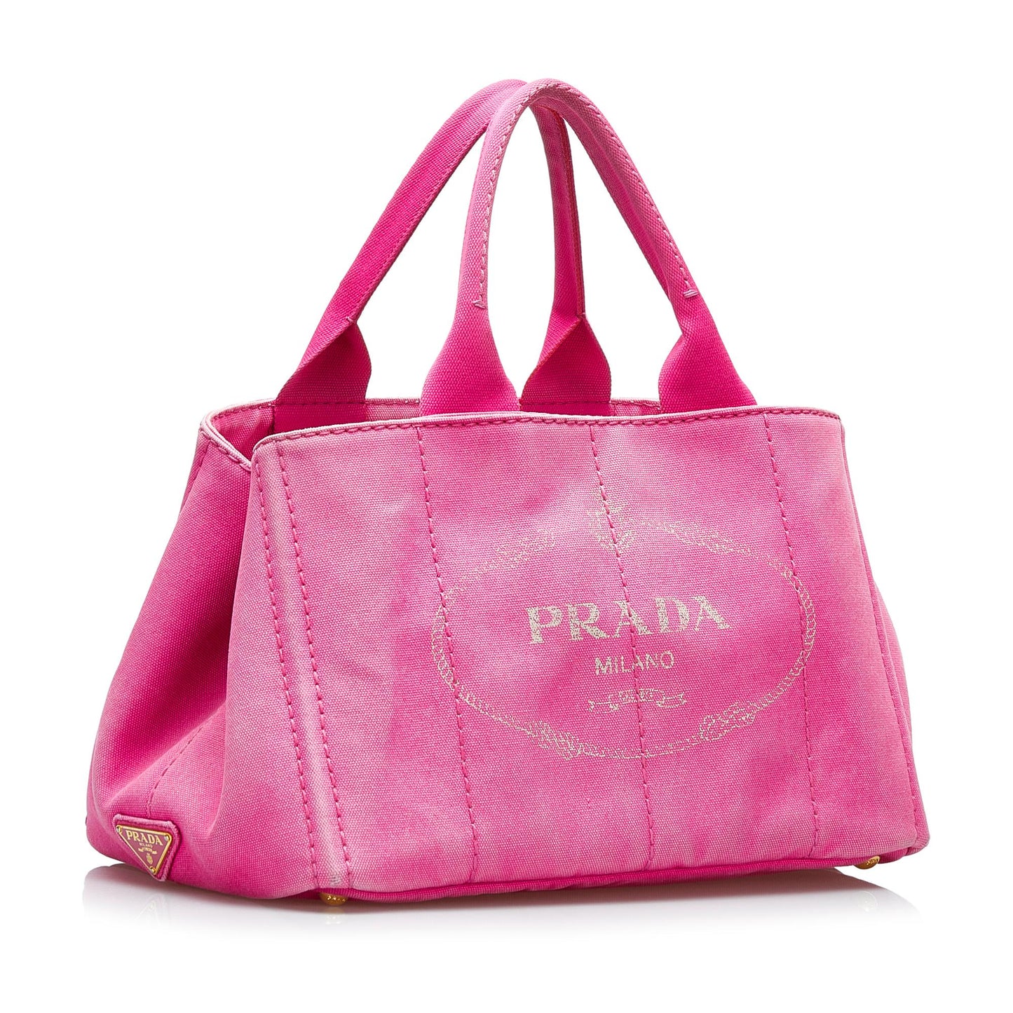 Prada Canapa Logo Tote - Rovelle Bags