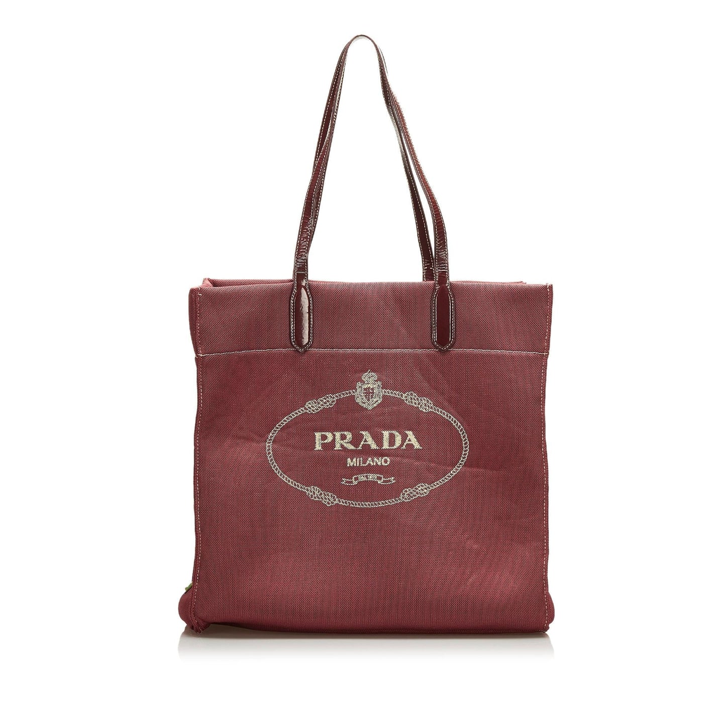 Prada Canapa Neoprene Tote - Rovelle Bags