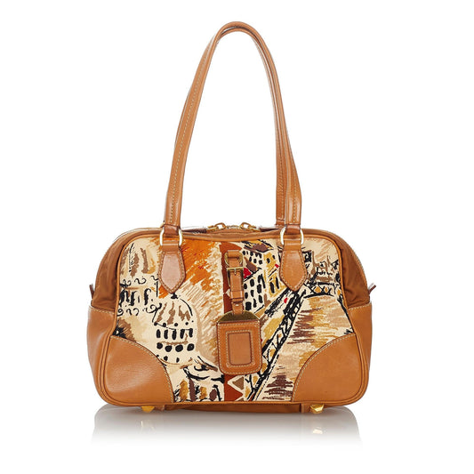 Prada Canapa St. Venezia Shoulder Bag - Rovelle Bags