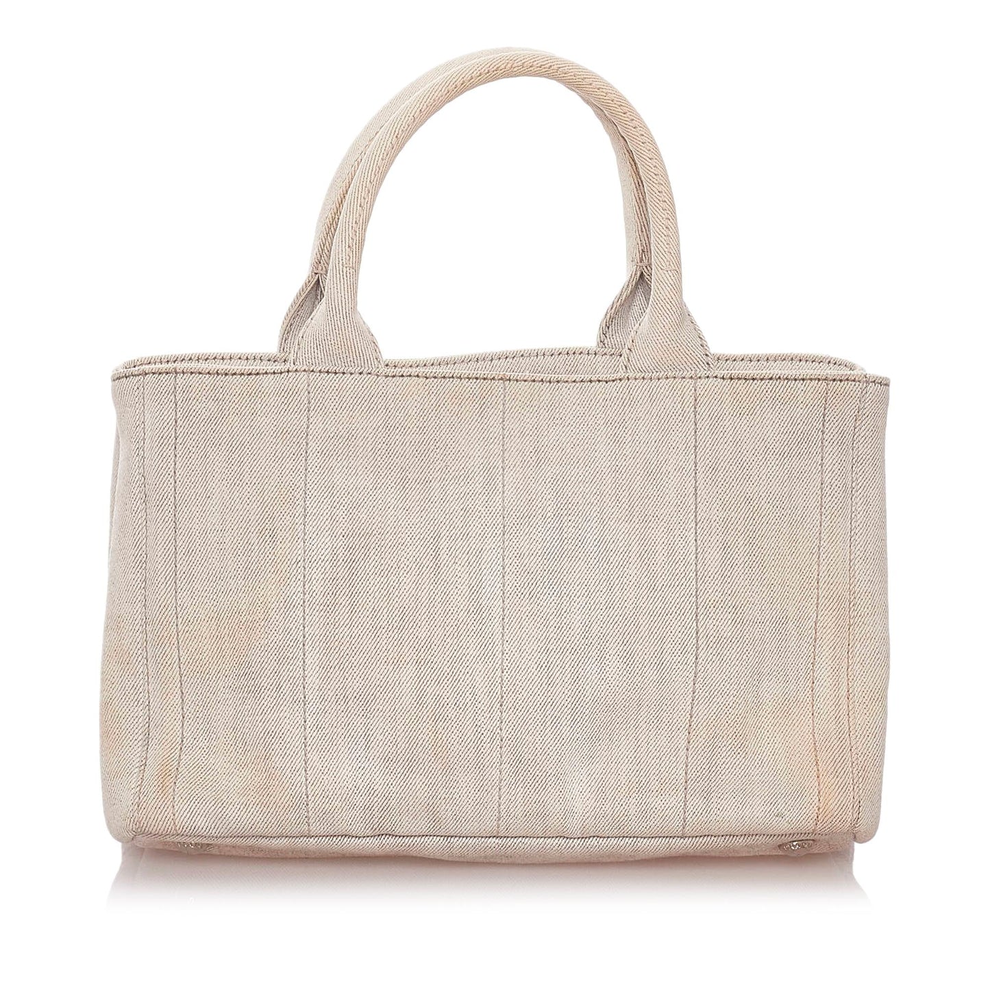 Prada Canapa Studded Canvas Satchel Style 4 - Rovelle Bags
