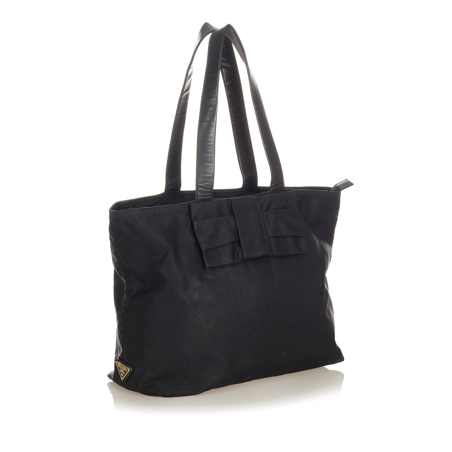 Prada Canapa Tessuto Tote Handbag - Rovelle Bags