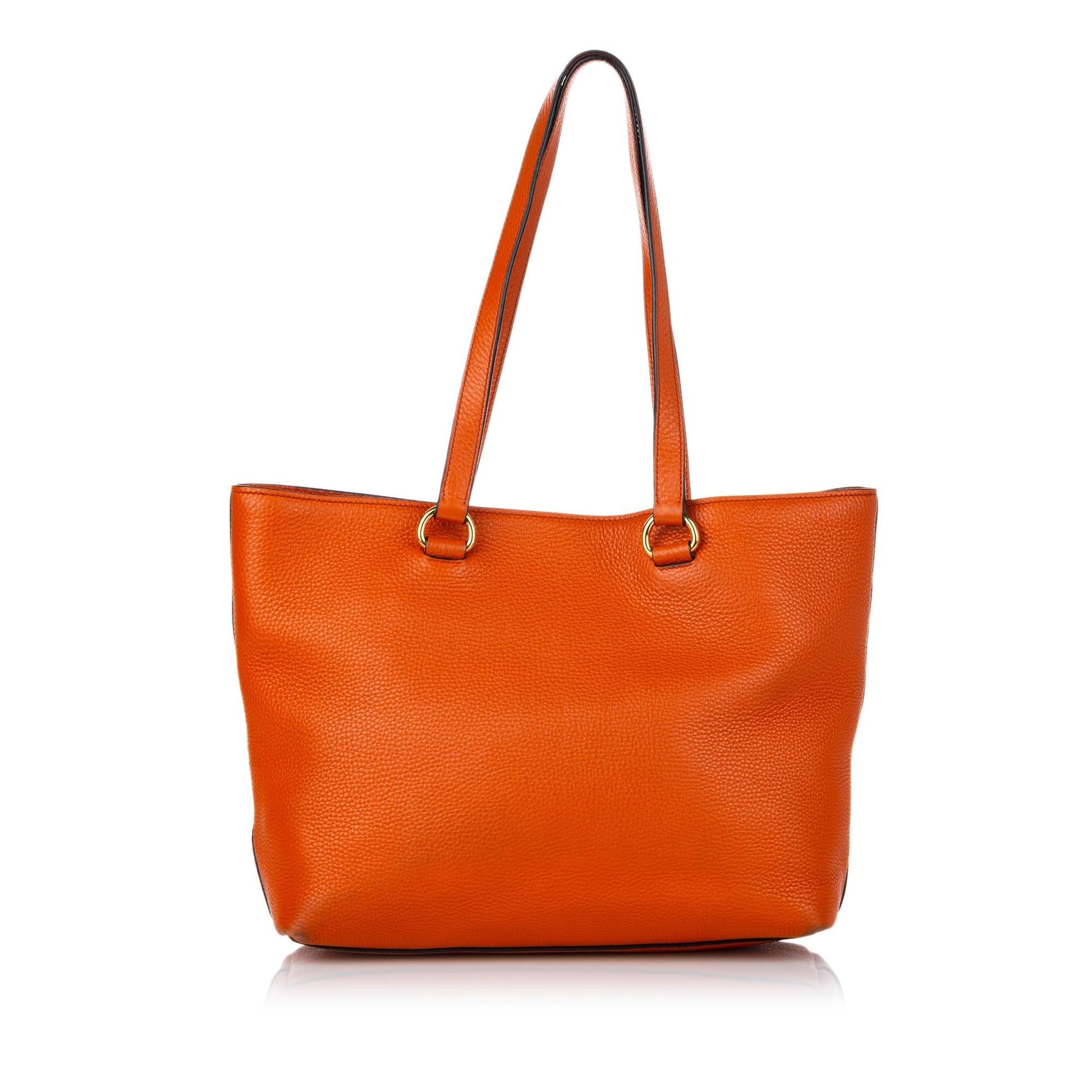 Prada Canapa Vitello Daino Tote Bag - Rovelle Bags