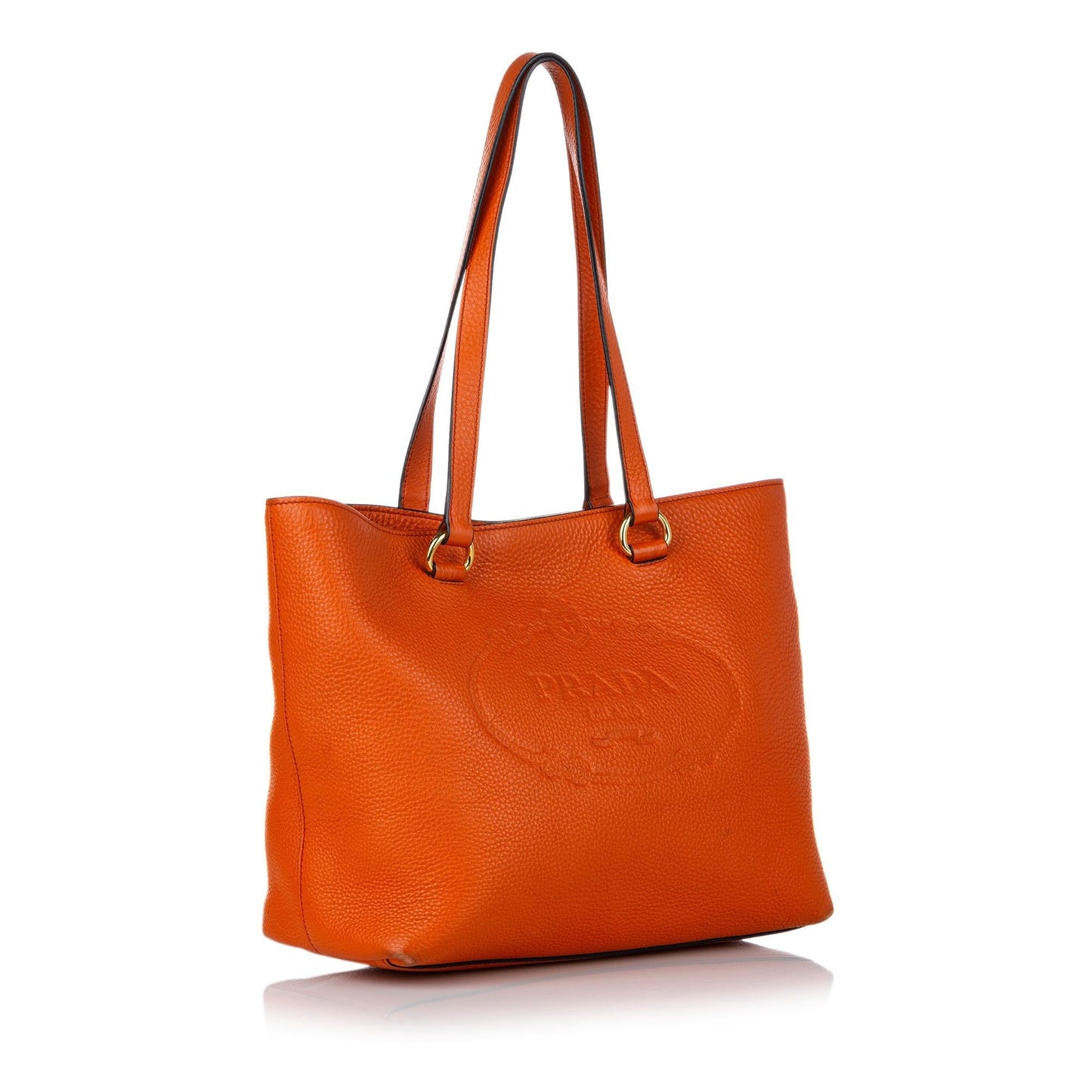 Prada Canapa Vitello Daino Tote Bag - Rovelle Bags