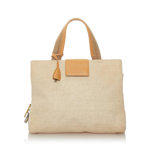 Prada Canvas Handbag Style 13 - Rovelle Bags