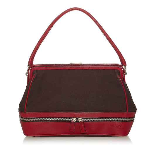 Prada Canvas Handbag Style 12 - Rovelle Bags