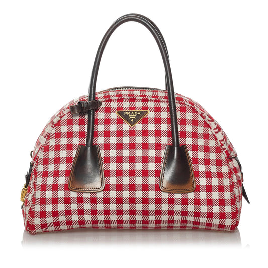 Prada Canvas Handbag Style 4 - Rovelle Bags