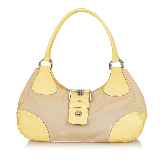 Prada Canvas Shoulder Handbag Style 14 - Rovelle Bags