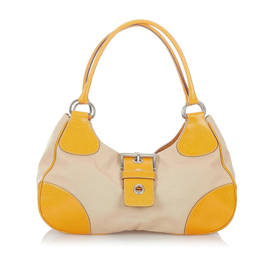 Prada Canvas Shoulder Handbag Style 17 - Rovelle Bags