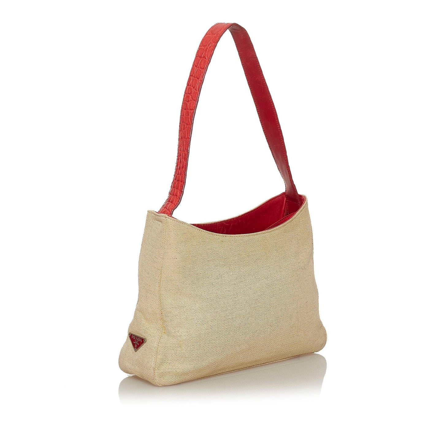 Prada Canvas Shoulder Handbag Style 11 - Rovelle Bags