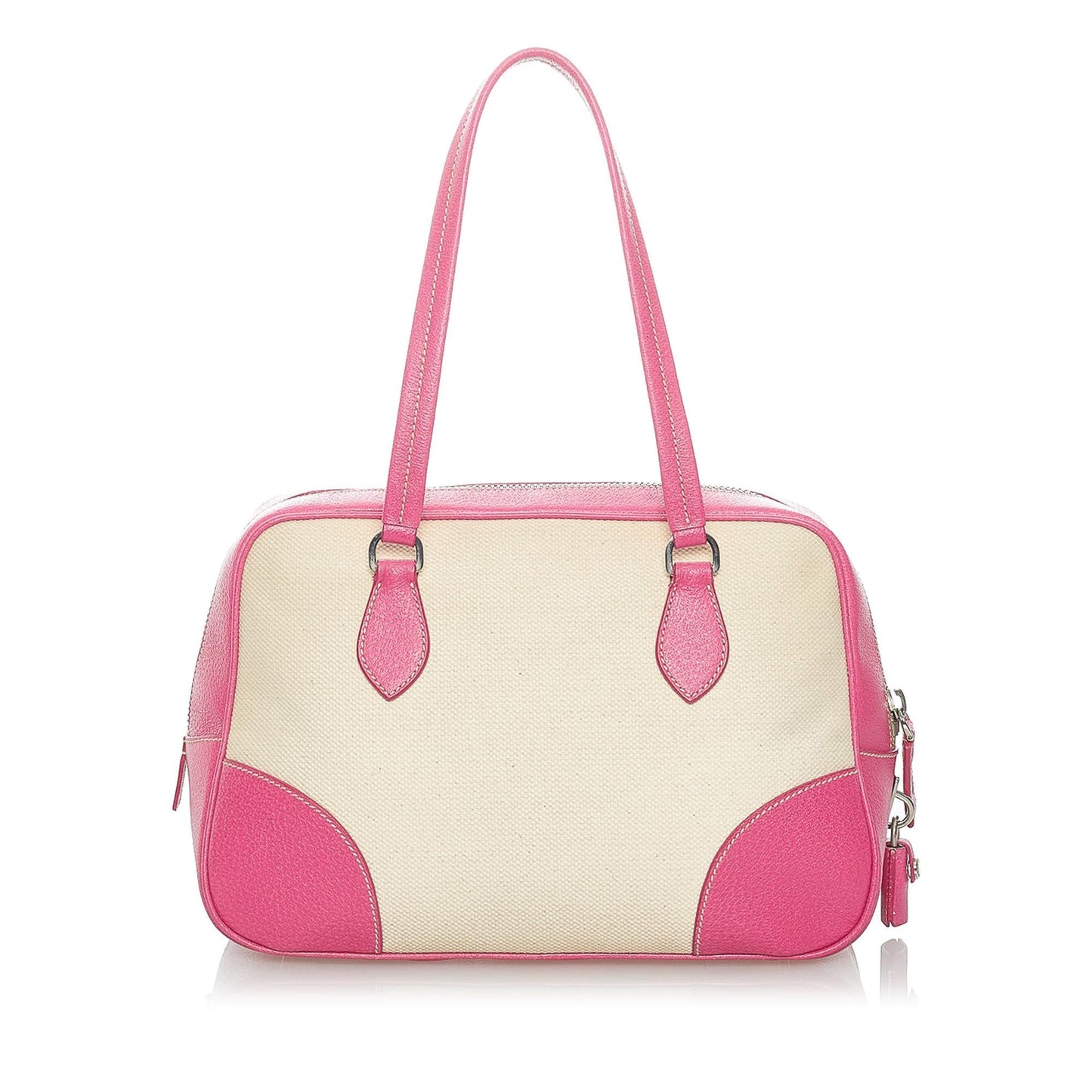 Prada Canvas Shoulder Handbag Style 5 - Rovelle Bags
