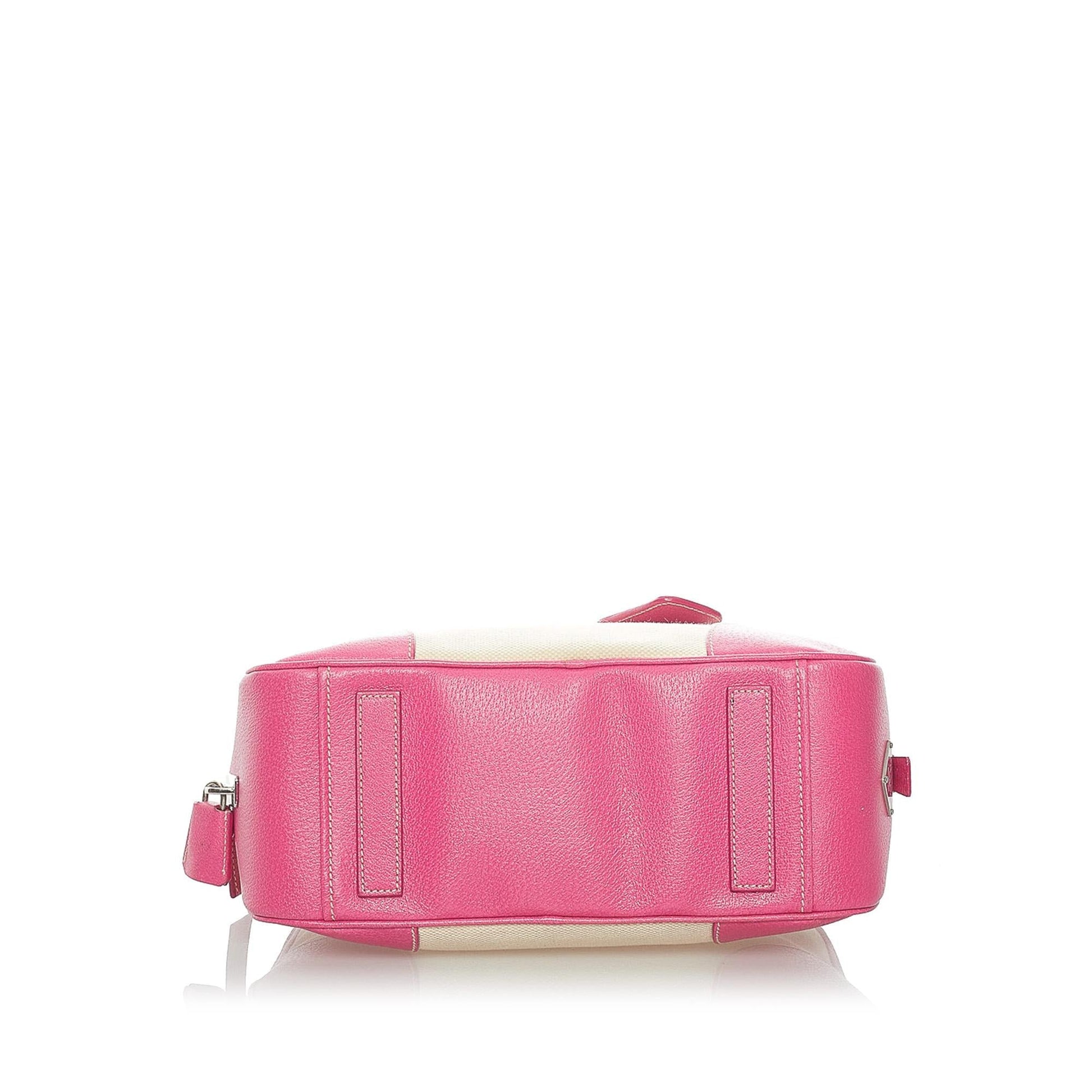 Prada Canvas Shoulder Handbag Style 5 - Rovelle Bags