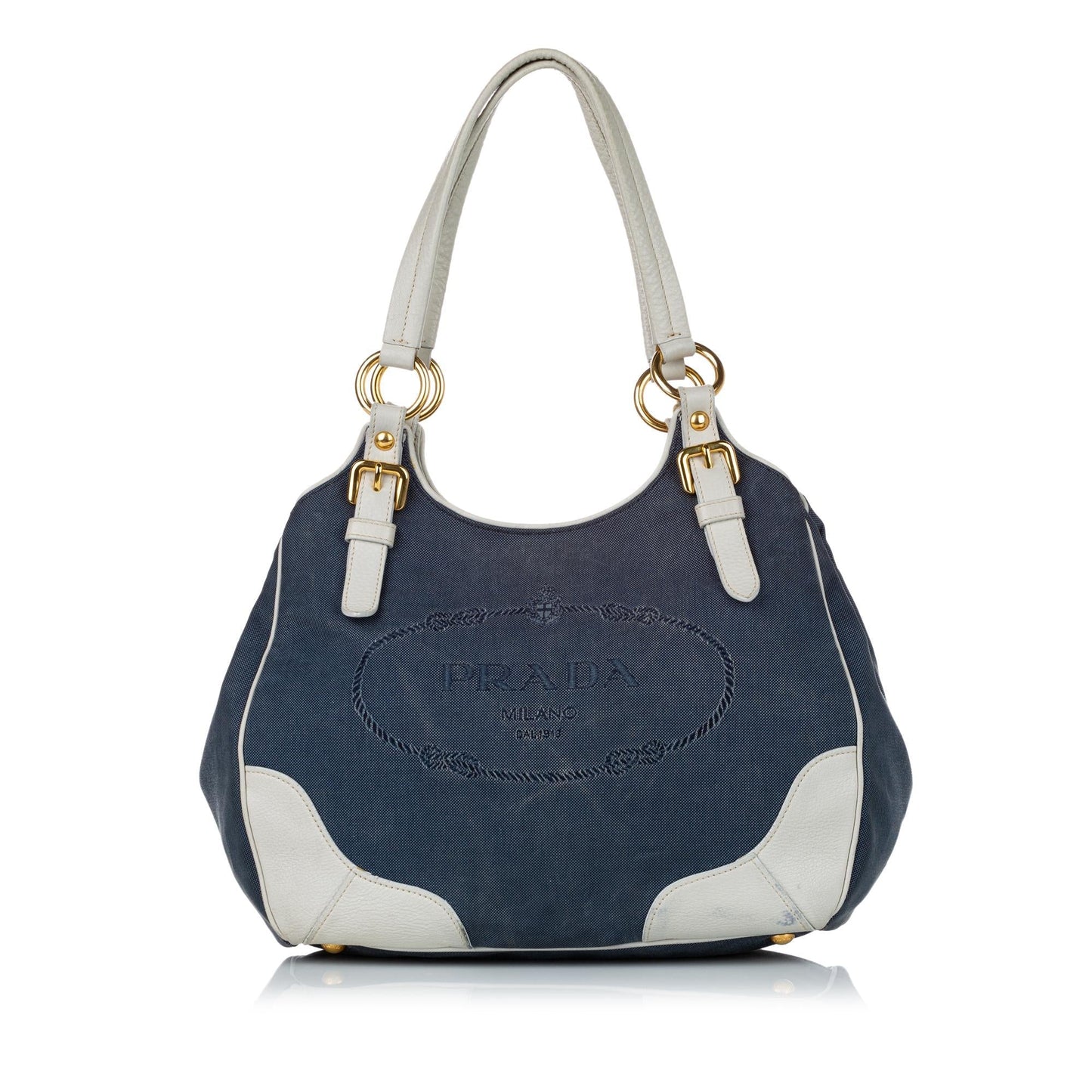 Prada Canvas Tote Handbag Style 7 - Rovelle Bags