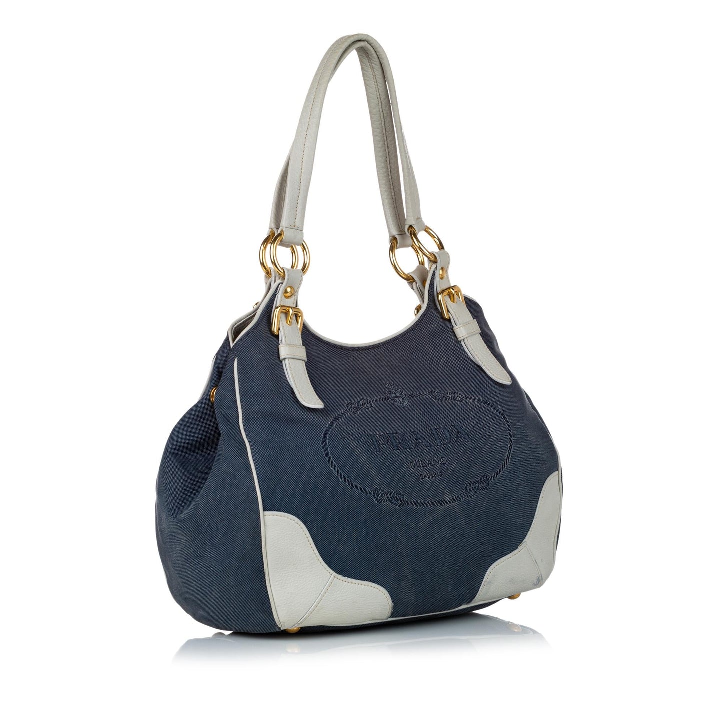 Prada Canvas Tote Handbag Style 7 - Rovelle Bags