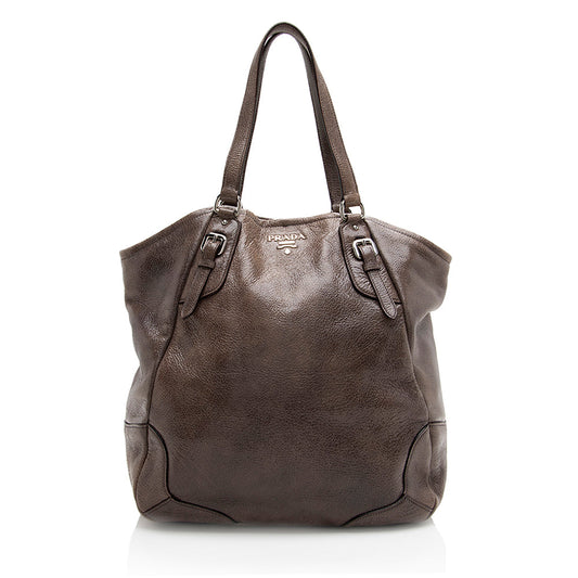 Prada Cervo Lux Large Shoulder Bag - Rovelle Bags