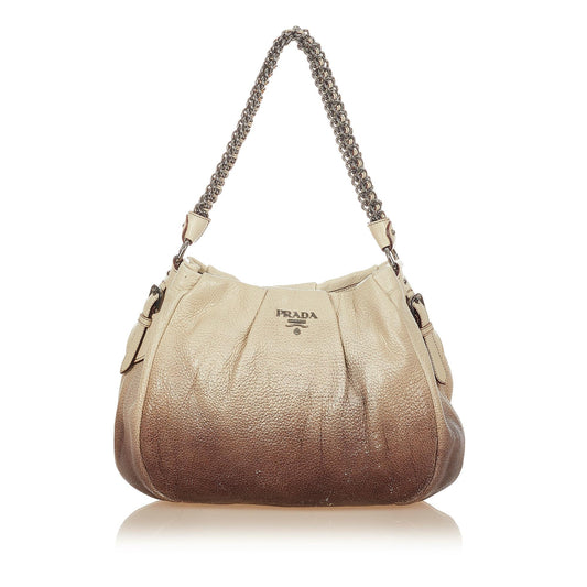 Prada Cervo Lux Shoulder Handbag Style 2 - Rovelle Bags