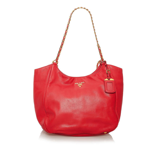 Prada Cervo Lux Shoulder Handbag Style 3 - Rovelle Bags