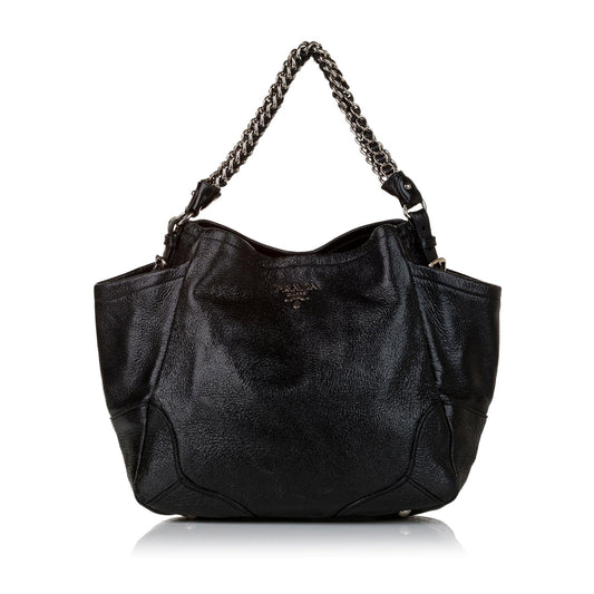 Prada Cervo Lux Tote Handbag - Rovelle Bags