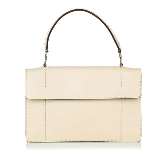 Prada Cinghiale Leather Satchel - Rovelle Bags