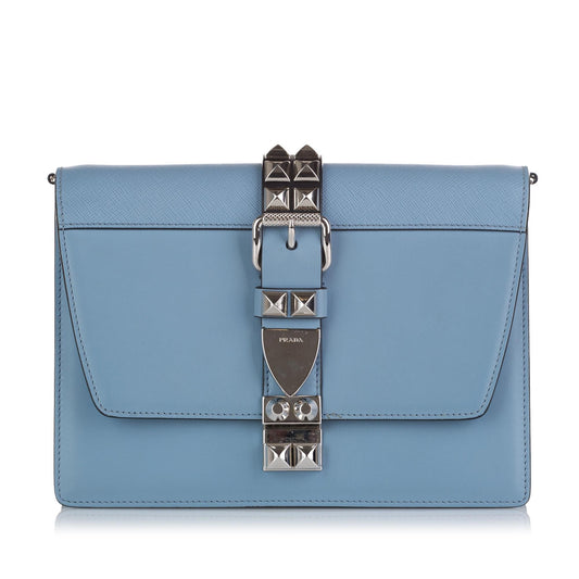 Prada City Calf & Saffiano Elektra Crossbody Bag - Rovelle Bags