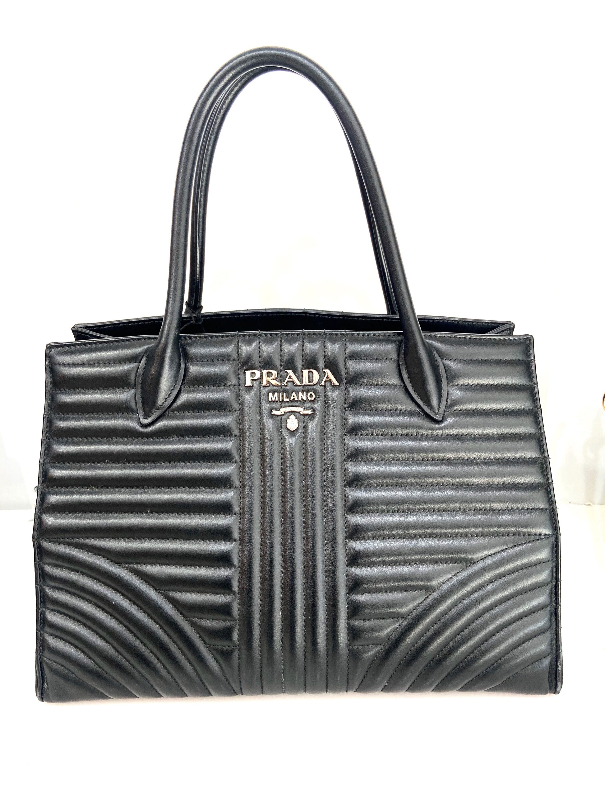 Prada Diagramme Tote - Rovelle Bags