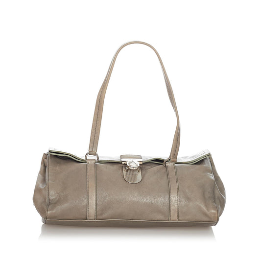 Prada Easy Leather Shoulder Bag Style 4 - Rovelle Bags