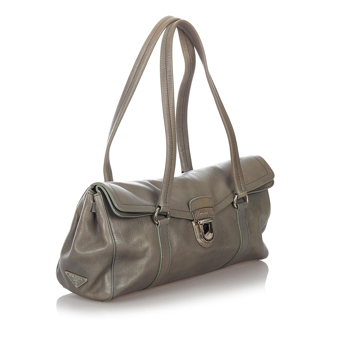 Prada Easy Leather Shoulder Bag Style 6 - Rovelle Bags