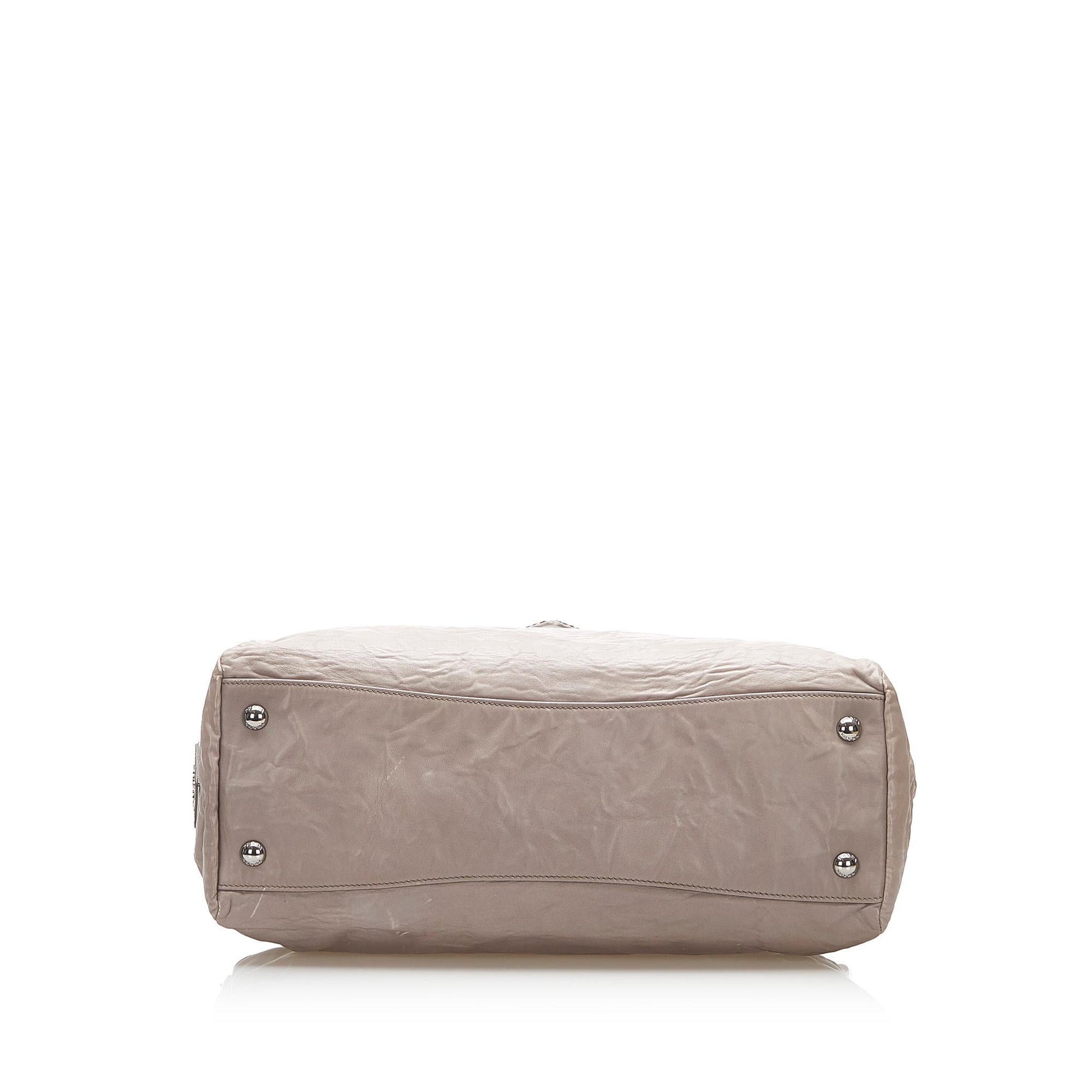 Prada Easy Leather Shoulder Bag Style 2 - Rovelle Bags