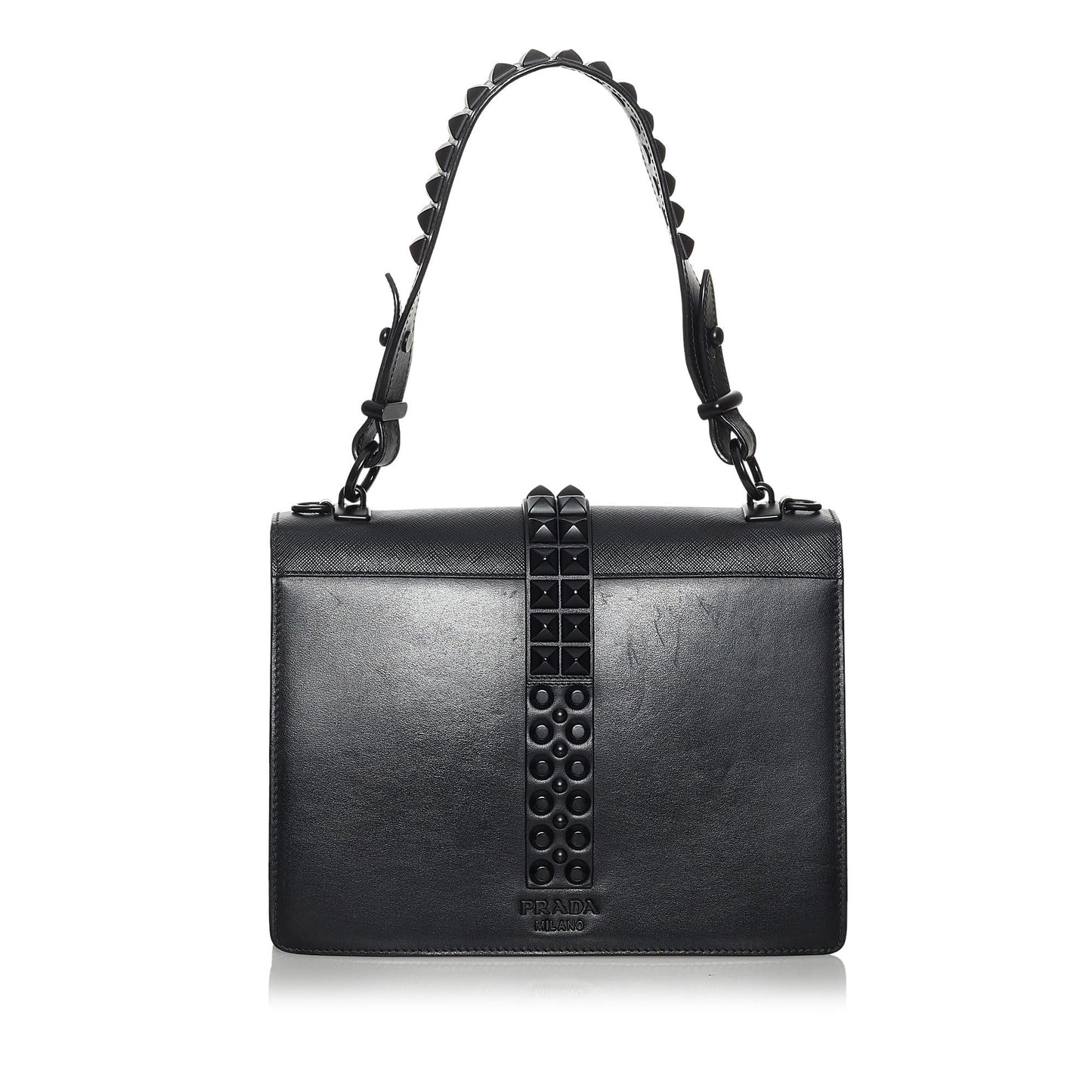 Prada Elektra Leather Satchel - Rovelle Bags